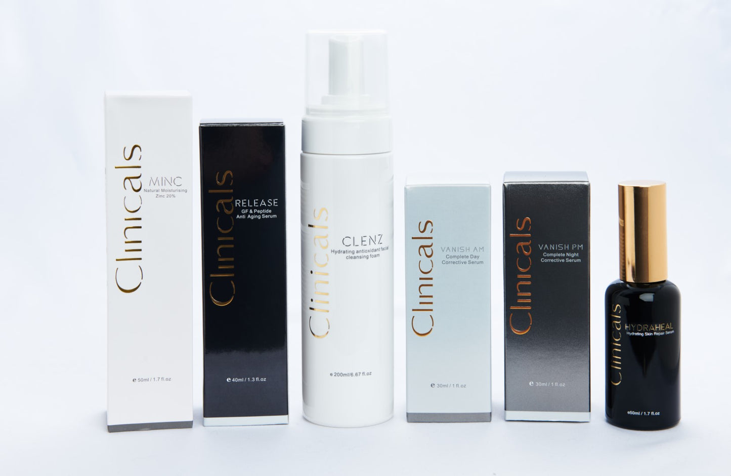 House of Clinicals Complete Programme D (Oily/Acne/Breakouts/Mature)