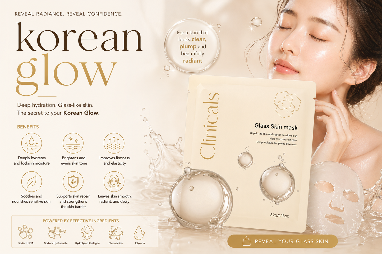 GLASS SKIN MASK